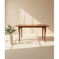 Mesa Retangular - Madeira Maciça - Móveis de Grama... - Flavio Comercio de Moveis de Gramado Ltda
