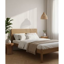 Cama Montanari - Madeira Maciça - Móveis de Gramad... - Flavio Comercio de Moveis de Gramado Ltda