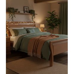 Cama de Casal Pinhal - Madeira Maciça - Móveis de ... - Flavio Comercio de Moveis de Gramado Ltda