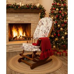 Cadeira De Balanço Hortência Maciça 1,18/40 X 64 X... - Flavio Comercio de Moveis de Gramado Ltda