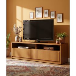 Rack Cambará - Madeira Maciça - Móveis de Gramado ... - Flavio Comercio de Moveis de Gramado Ltda