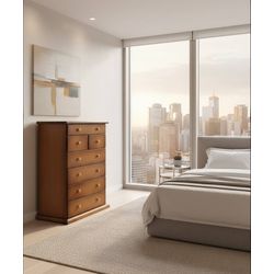 Cômoda Gramado 1,20 x 80 x 55 - Madeira Maciça - M... - Flavio Comercio de Moveis de Gramado Ltda