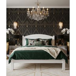 Cama Bianca - Madeira Maciça - Móveis de Gramado -... - Flavio Comercio de Moveis de Gramado Ltda