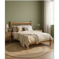 Cama de Casal Salzano - Madeira Maciça - Móveis de... - Flavio Comercio de Moveis de Gramado Ltda