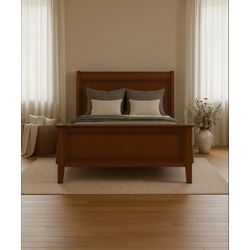 Cama Malibu - Madeira Maciça - Móveis de Gramado -... - Flavio Comercio de Moveis de Gramado Ltda