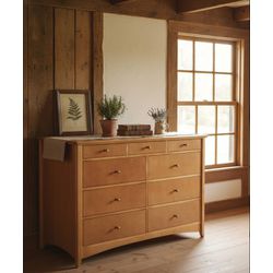 Cômoda Mariante 1,20 x 55 x 1,10 - (09 Gavetas)- M... - Flavio Comercio de Moveis de Gramado Ltda