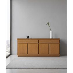 Buffet Orion 1,80 x 50 x 85 - Madeira Maciça - Móv... - Flavio Comercio de Moveis de Gramado Ltda