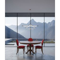 Sala de Jantar Mesa Redonda Novaes - Madeira Maciç... - Flavio Comercio de Moveis de Gramado Ltda