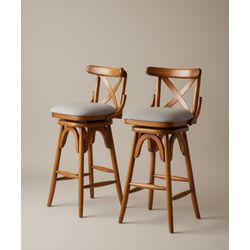 Banqueta Noruega 1,20 x 35 x 35 - Madeira Maciça -... - Flavio Comercio de Moveis de Gramado Ltda