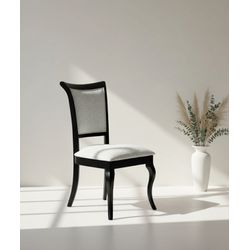 Cadeira Estofada 98 x 50 x 43 - Madeira Maciça - M... - Flavio Comercio de Moveis de Gramado Ltda