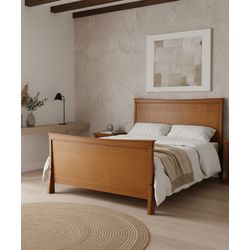 Cama Dubai - Madeira Maciça - Móveis de Gramado - ... - Flavio Comercio de Moveis de Gramado Ltda