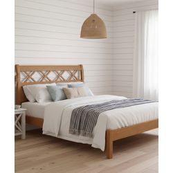 Cama Francesa - Madeira Maciça - Móveis de Gramado... - Flavio Comercio de Moveis de Gramado Ltda