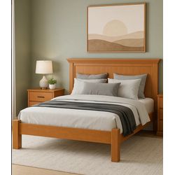 Cama Realeza - Madeira Maciça - Móveis de Gramado ... - Flavio Comercio de Moveis de Gramado Ltda