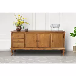 Balcão Flórida 3 Gavetas - 03 Portas - 1,80 x 45 x... - Flavio Comercio de Moveis de Gramado Ltda