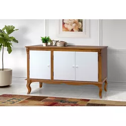 Balcão Flórida 3 Portas 1,40 X 45 X 85 - Móveis 3D... - Flavio Comercio de Moveis de Gramado Ltda