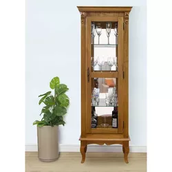 Cristaleira Flórida 60x 42 x 1,73 - 02 Portas - Mó... - Flavio Comercio de Moveis de Gramado Ltda