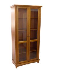 Cristaleira Florença 90 X 36 X 1,90 - Madeira Maci... - Flavio Comercio de Moveis de Gramado Ltda
