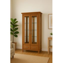 Cristaleira Farroupilha 1,70 x 80 x 50 - Móveis de... - Flavio Comercio de Moveis de Gramado Ltda