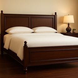 Cama de Casal Soprano - Madeira Maciça - Móveis de... - Flavio Comercio de Moveis de Gramado Ltda