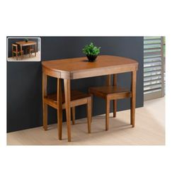 Sala de Jantar Gramado Mesa Compacta 1,00 x 70 - (... - Flavio Comercio de Moveis de Gramado Ltda