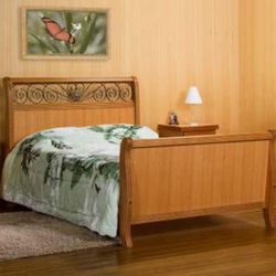 Cama Dubai - Madeira Maciça - Móveis de Gramado - ... - Flavio Comercio de Moveis de Gramado Ltda