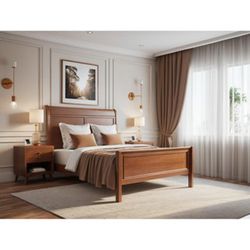 Cama Miramar - Madeira Maciça - Móveis de Gramado ... - Flavio Comercio de Moveis de Gramado Ltda