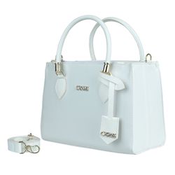 Bolsa Feminina Transversal Tiracolo Crshoes Branco - CRSHOES ATACADO