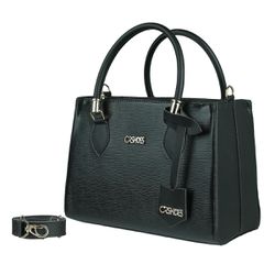 Bolsa Feminina Transversal Tiracolo Crshoes Preto - CRSHOES ATACADO