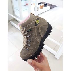 Bota adventure CRshoes bege rosa - CRSHOES ATACADO