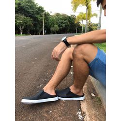 Mule Masculino Crshoes Preto - CRSHOES ATACADO