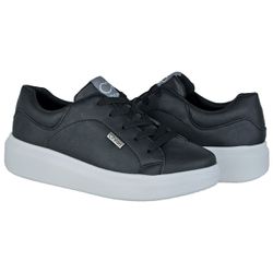 Tênis Casual Unissex Fly Crshoes Preto - CRSHOES ATACADO