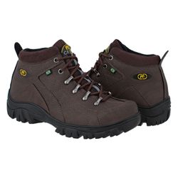 Bota adventure masculina CRshoes cafe - CRSHOES ATACADO