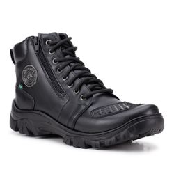 Bota masculina motociclista Com Ziper CRshoes - CRSHOES ATACADO
