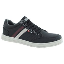 Sapatenis masculino casual CRshoes preto - CRSHOES ATACADO