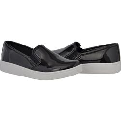 Tênis casual Elástico Feminino Verniz Preto - CRSHOES ATACADO