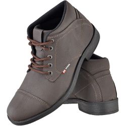 Bota Casual Masculina CRshoes Cafe - CRSHOES ATACADO