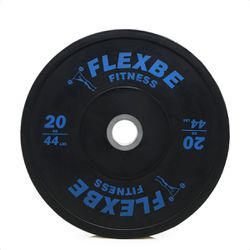 Anilha Olímpica Bumper Crossfit 20 kg Flexbe Fitness - Flexbe Fitness