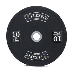 Anilha Olímpica Bumper Crossfit 10kg - FlexFit Franca