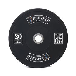 Anilha Olímpica Bumper Crossfit 20 kg - FlexFit Franca