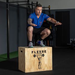 Box Jump G 60x75x50 Flexbe Fitness - Flexbe Fitness