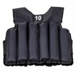 Colete Com Carga De 10kg Reforçado Ajustável Funcional Flexbe Fitness - Flexbe Fitness