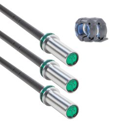 Trio De Barras Olímpica Crossfit 1,60mt 10kg oficial + presilha Flexbe Fitness - Flexbe Fitness