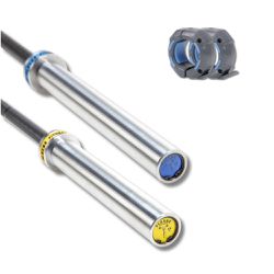 Par De Barras Olímpica Crossfit 2.2 E 2.0 Oficial + Presilha Flexbe Fitness - Flexbe Fitness