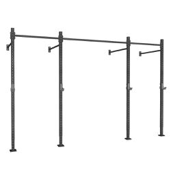 Rack 3 Módulos Preto 2,4M Flexbe Fitness - Flexbe Fitness