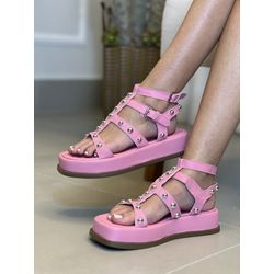 Sandália Papete Flatform Feminina Em Napa Tutti Fr... - Flor da Pele Calçados Femininos