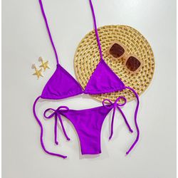 Conjunto Lacinho Violeta - fl2012 - Flor Do Rio