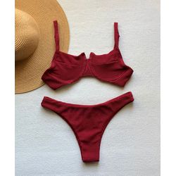 Conjunto Bahamas Asa Delta Semi Fio - -2755 - Flor Do Rio