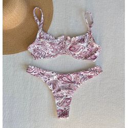 Conjunto Bahamas Asa Delta Semi Fio - 157698 - Flor Do Rio