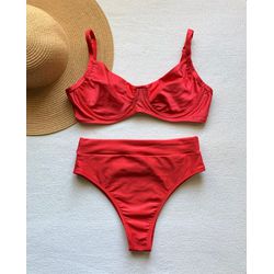 Conjunto Bahamas Hot Pants Canelado - +297360 - Flor Do Rio