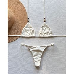 Conjunto Marina Semi Fio - +9283 - Flor Do Rio